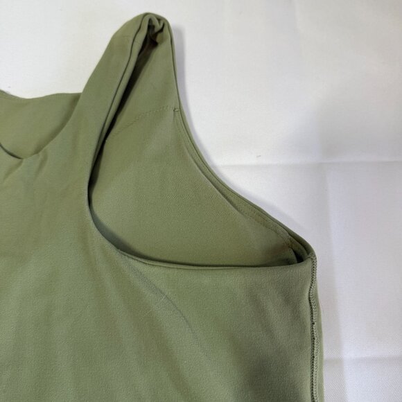 Athleta Conscious Crop Bra Womens Small Green Low Impact Cup A-C Activewear Yoga - Picture 4 of 9